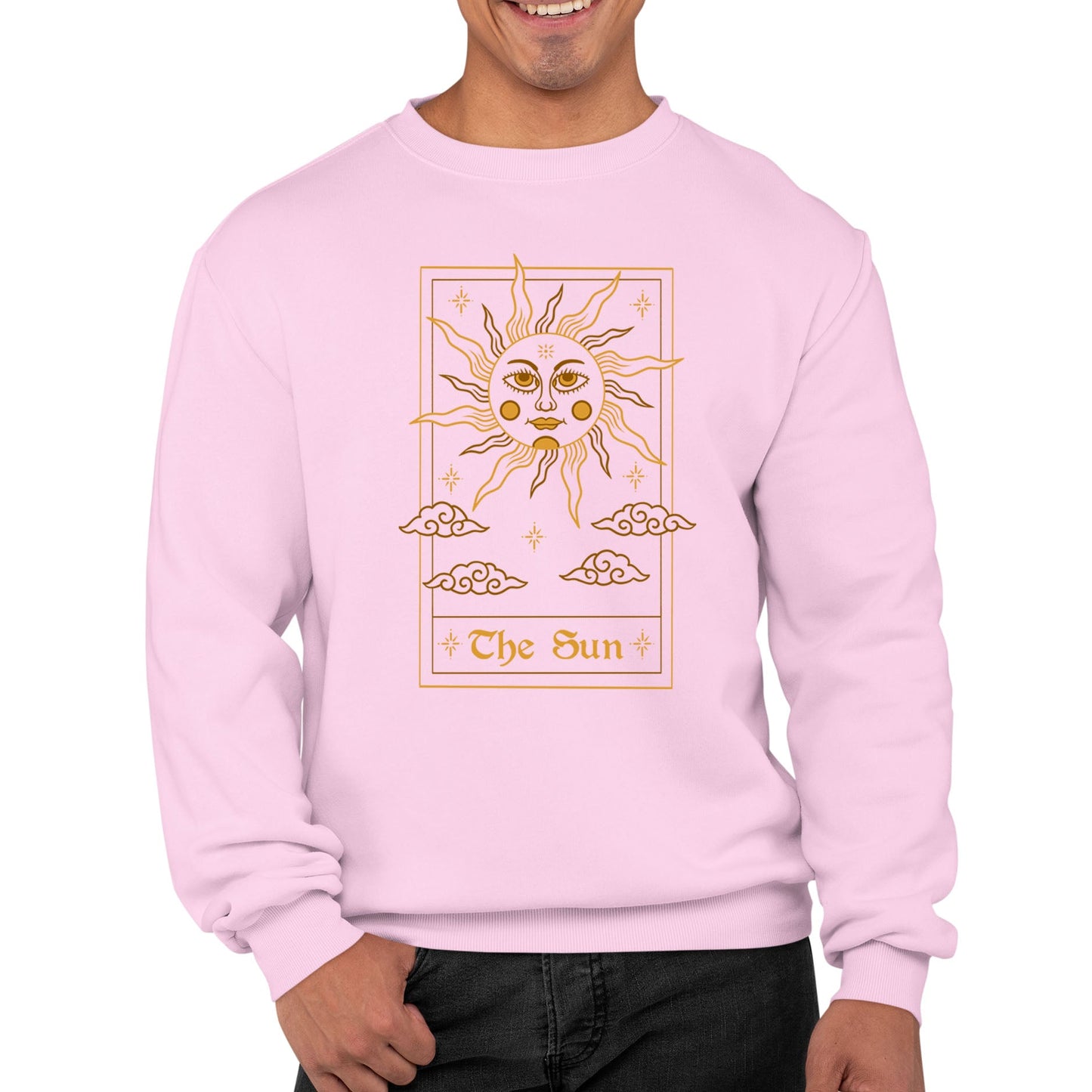 The Sun Tarot Card Mens Sweatshirt