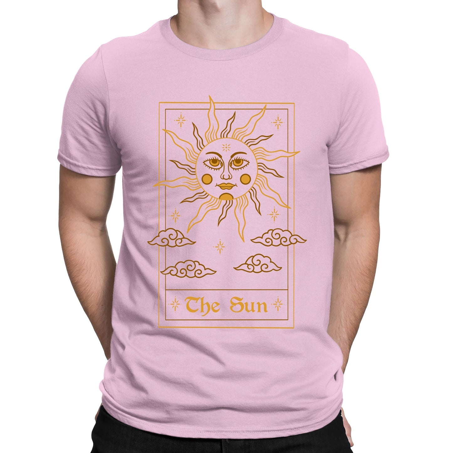 The Sun Tarot Card Mens T-shirt