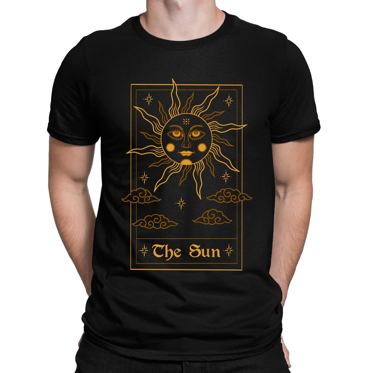 The Sun Tarot Card Mens T-shirt