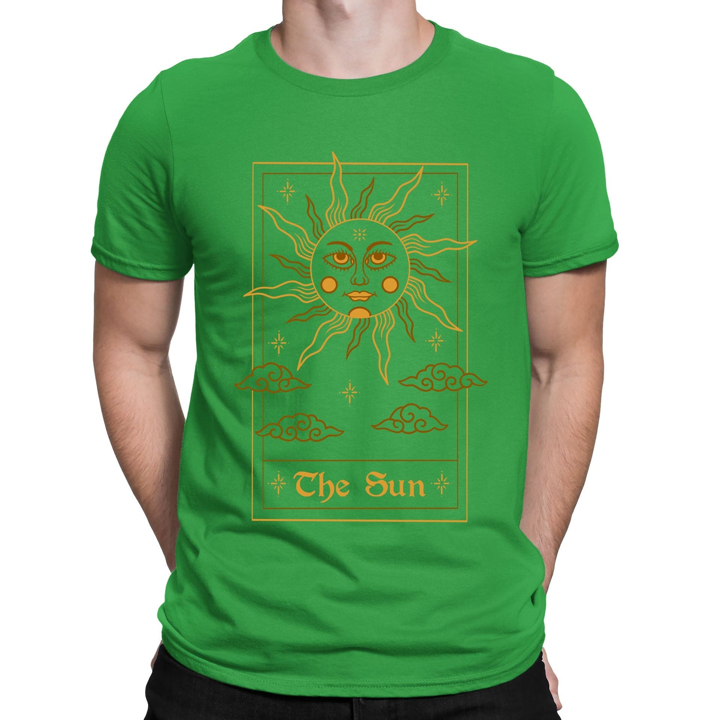 The Sun Tarot Card Mens T-shirt