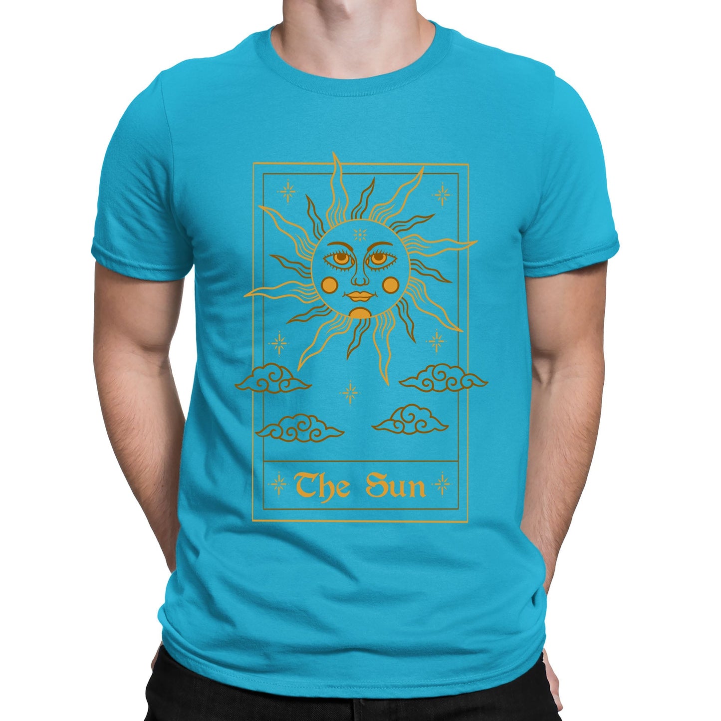 The Sun Tarot Card Mens T-shirt