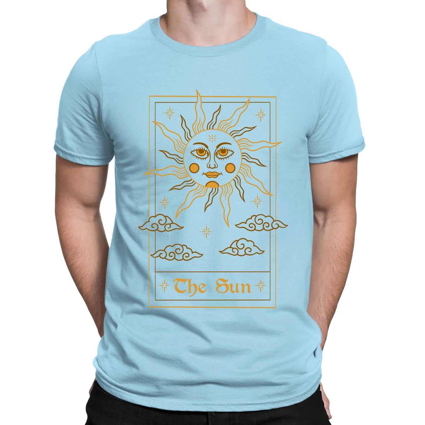 The Sun Tarot Card Mens T-shirt