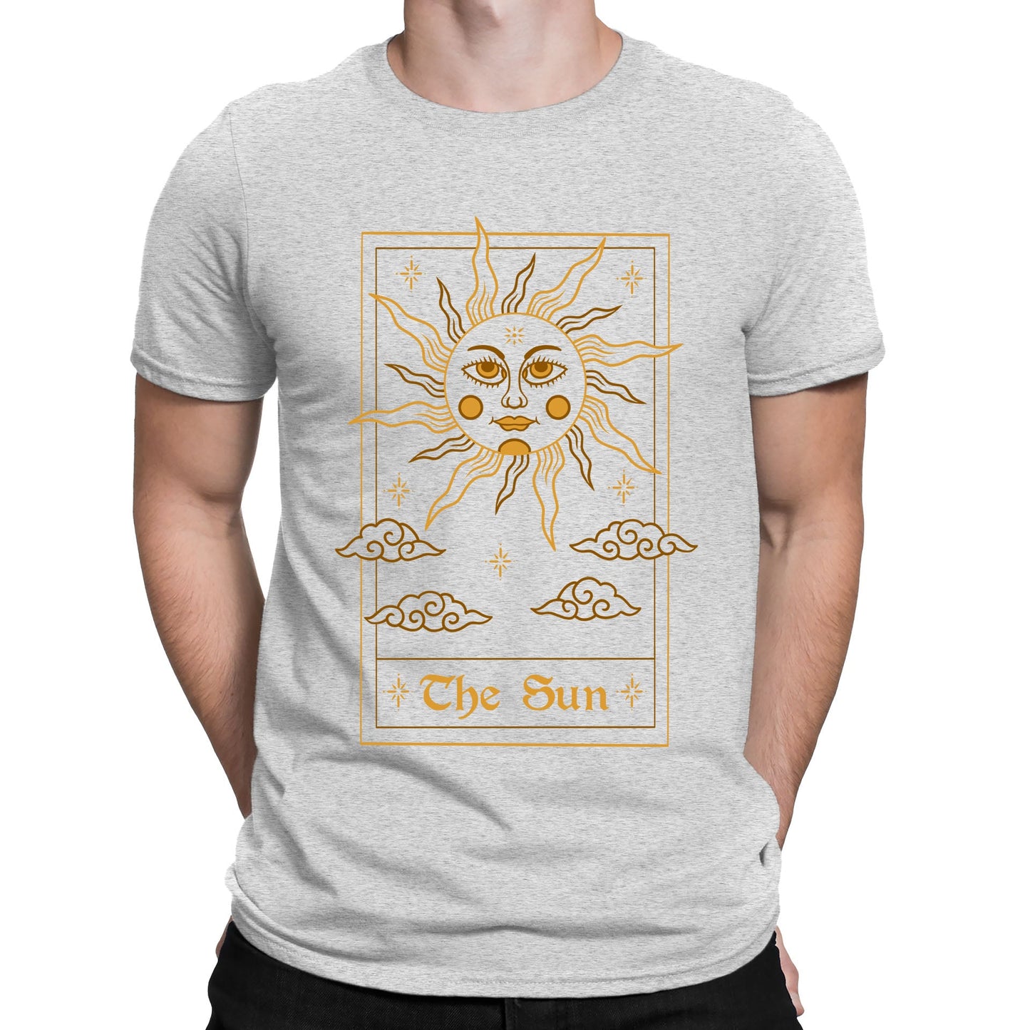 The Sun Tarot Card Mens T-shirt