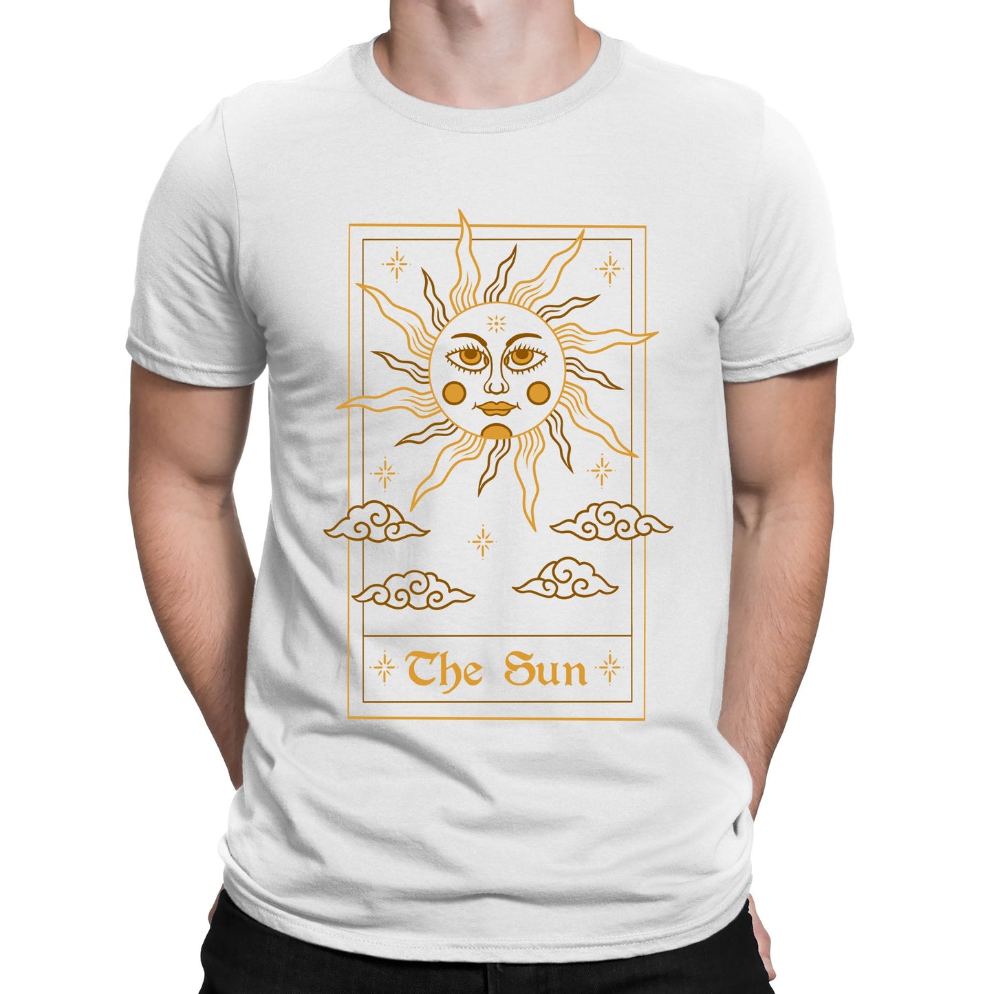 The Sun Tarot Card Mens T-shirt