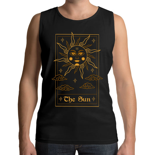 The Sun Tarot Card Mens Vest