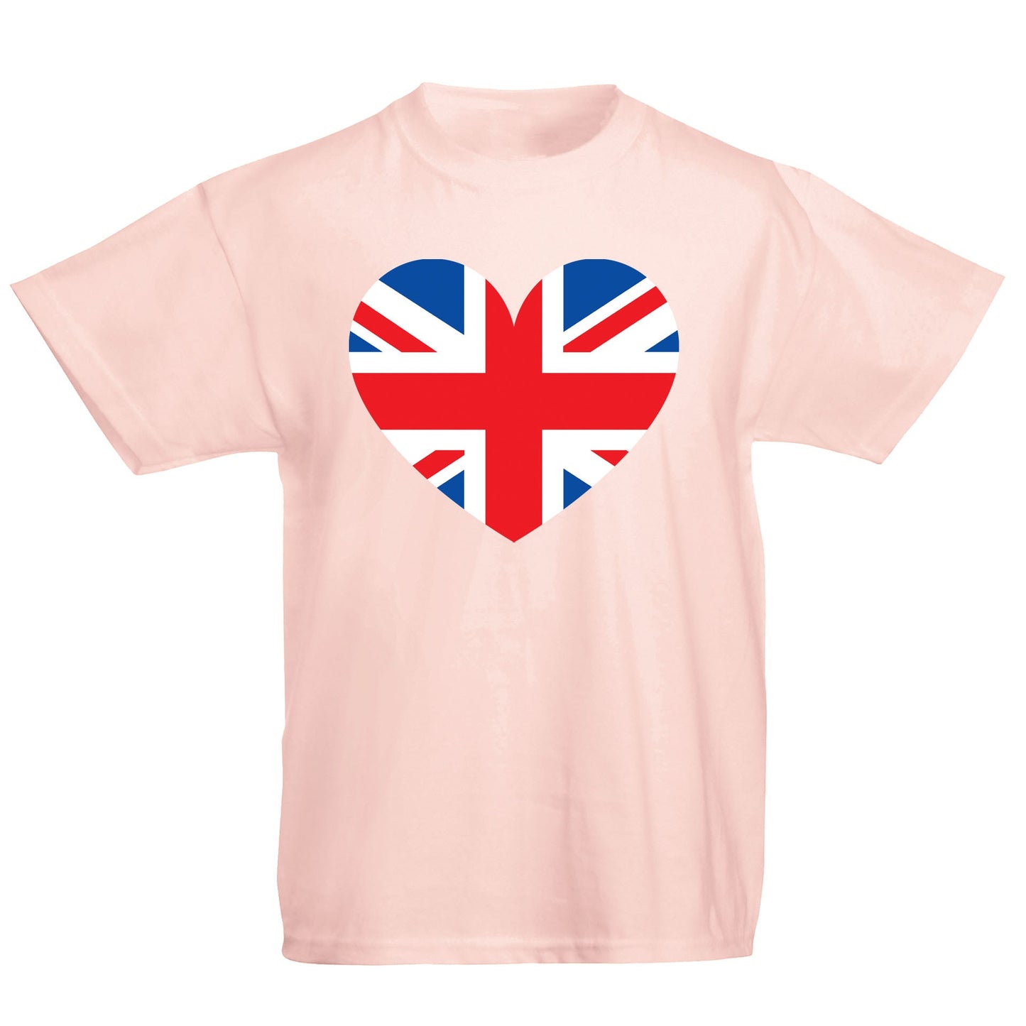 Union Jack Heart Kids T-shirt