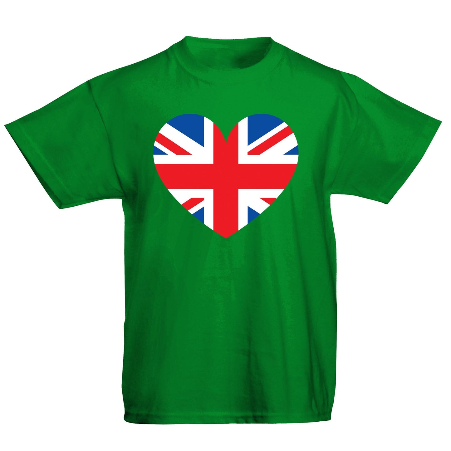 Union Jack Heart Kids T-shirt