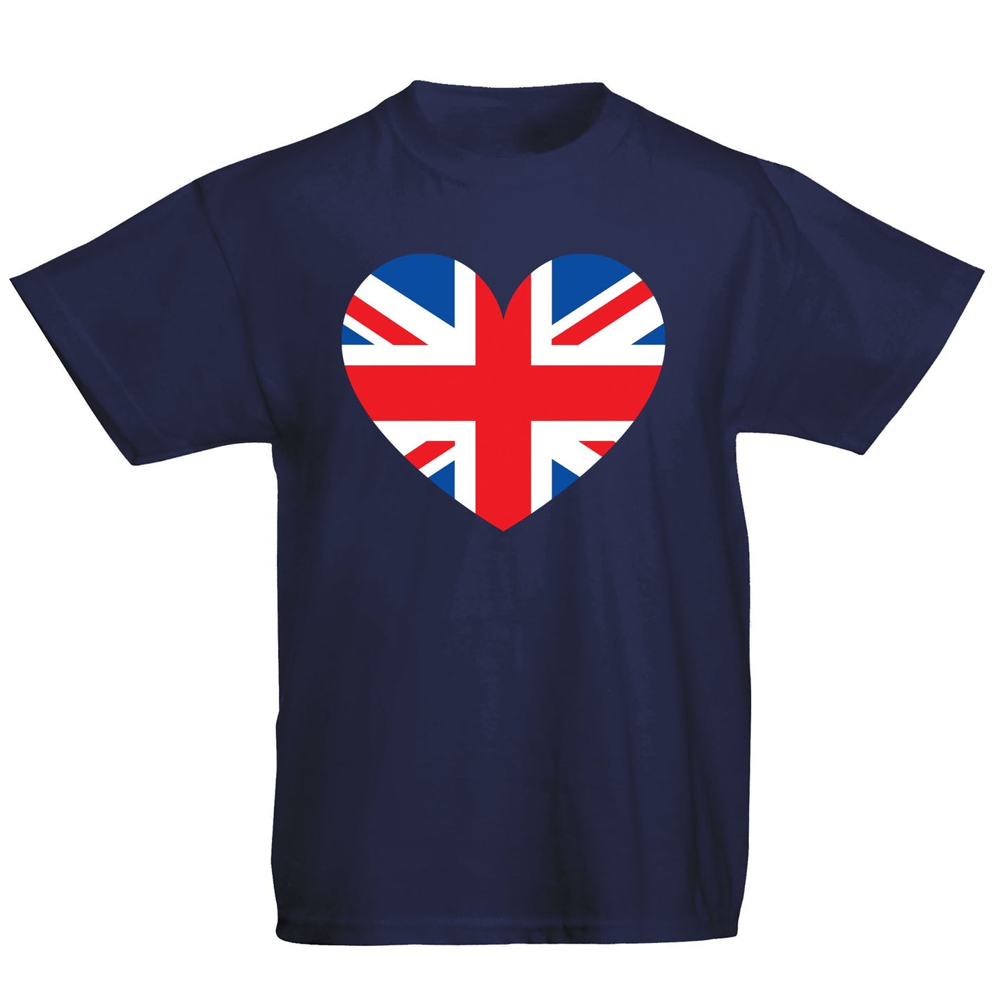 Union Jack Heart Kids T-shirt