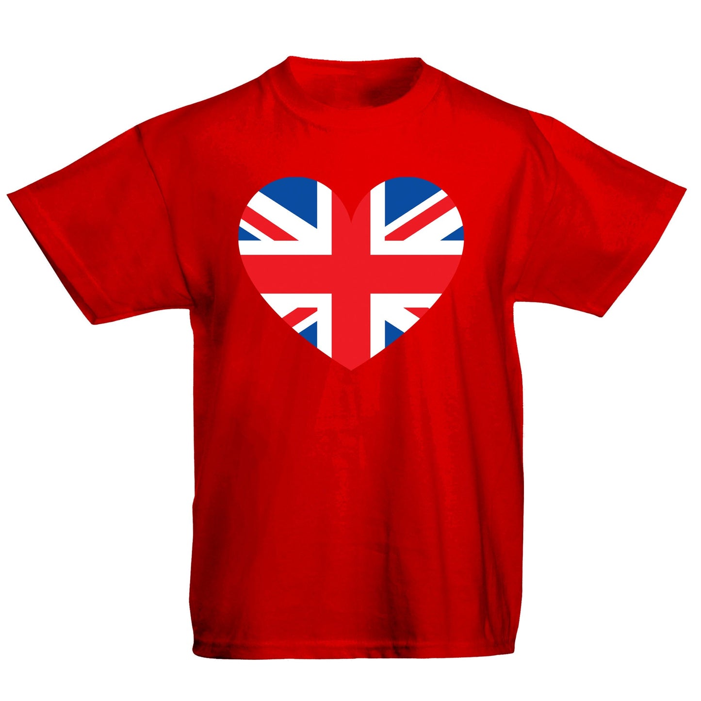 Union Jack Heart Kids T-shirt