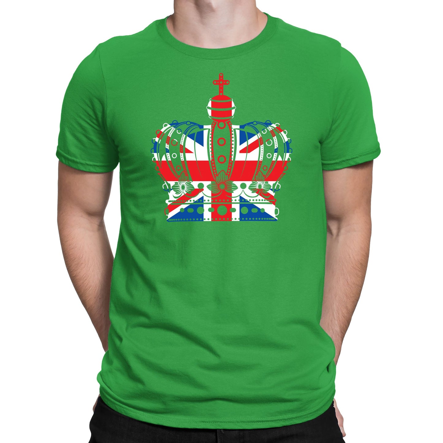 Union Jack Crown Mens T-shirt