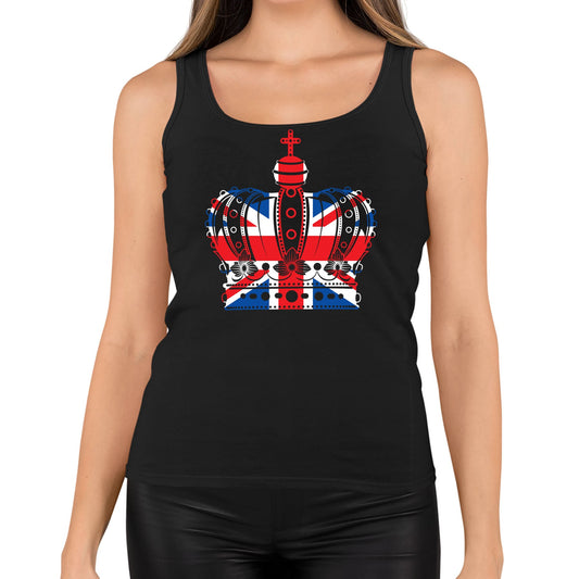 Union Jack Crown Womens Vest