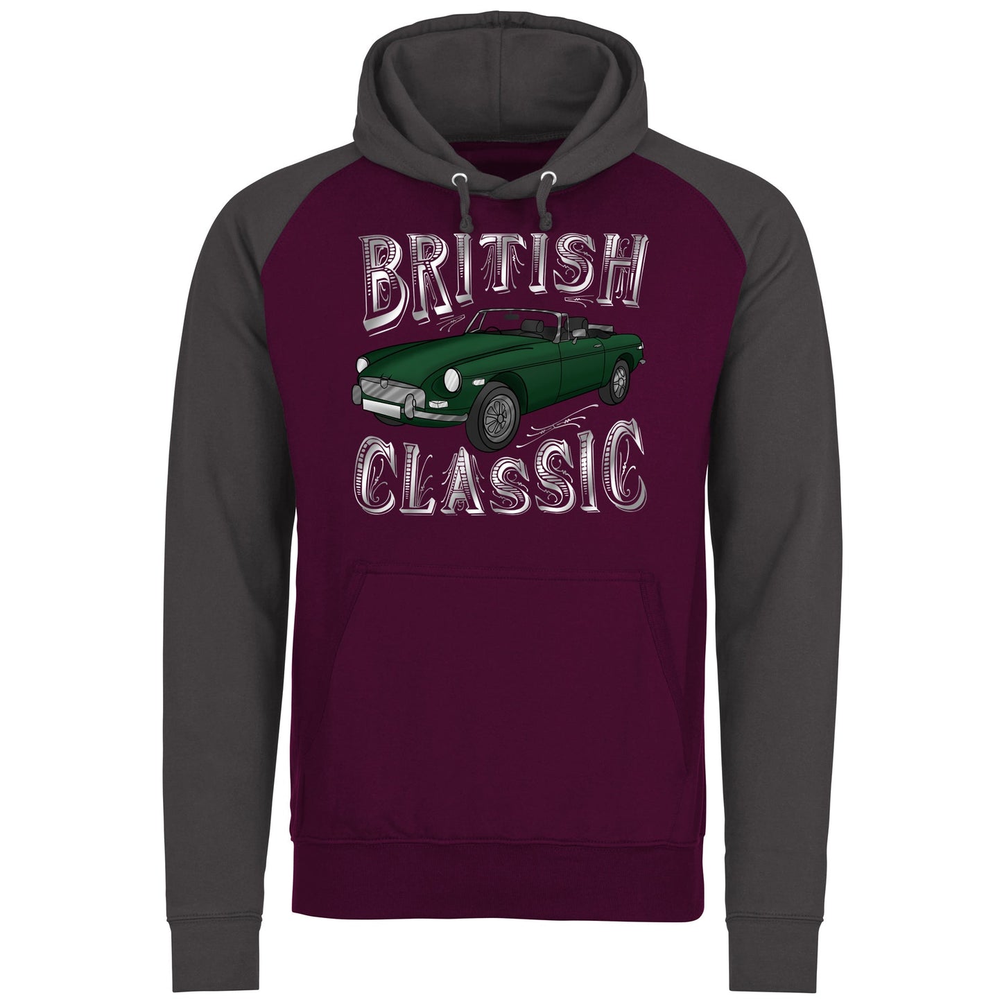 British Classic Baseball Hoodie