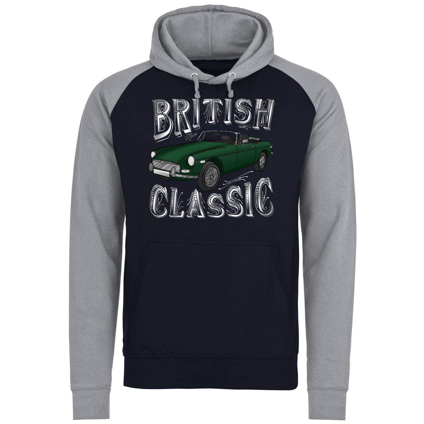 British Classic Baseball Hoodie