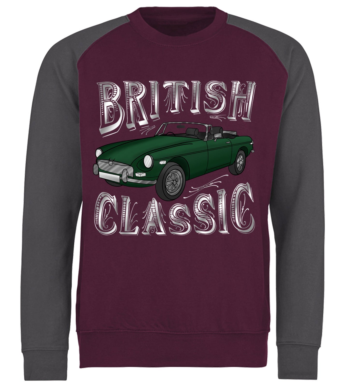 British Classic Baseball Sweatshirt