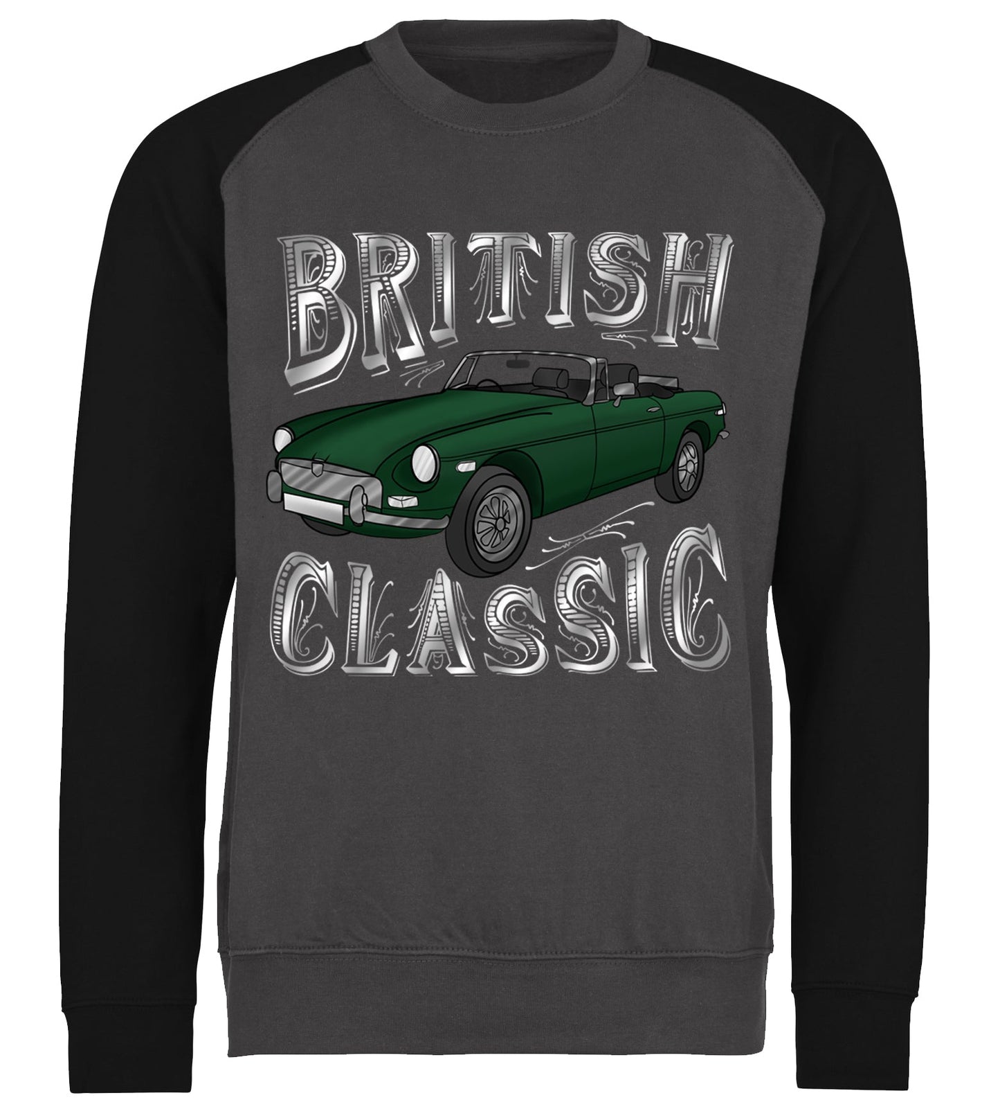 British Classic Baseball Sweatshirt