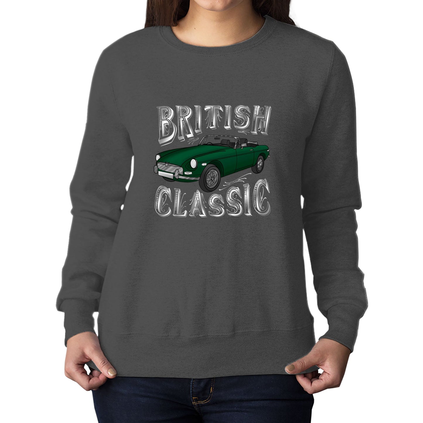 British Classic Womens Sweatshirt