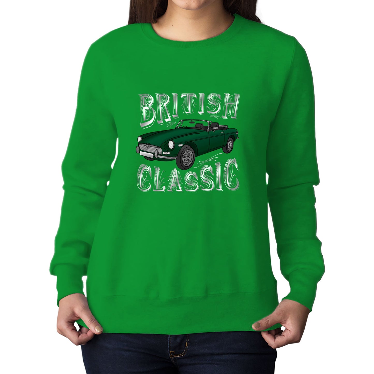 British Classic Womens Sweatshirt