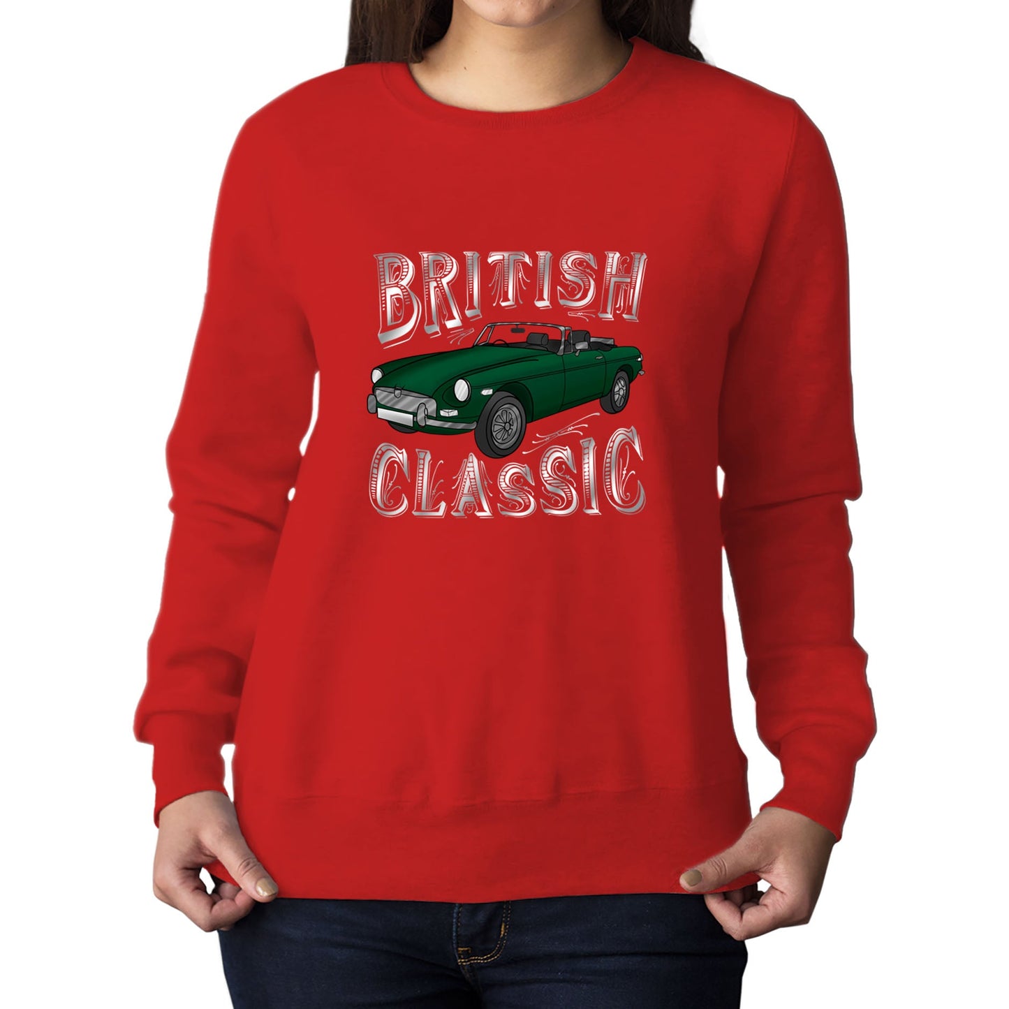 British Classic Womens Sweatshirt