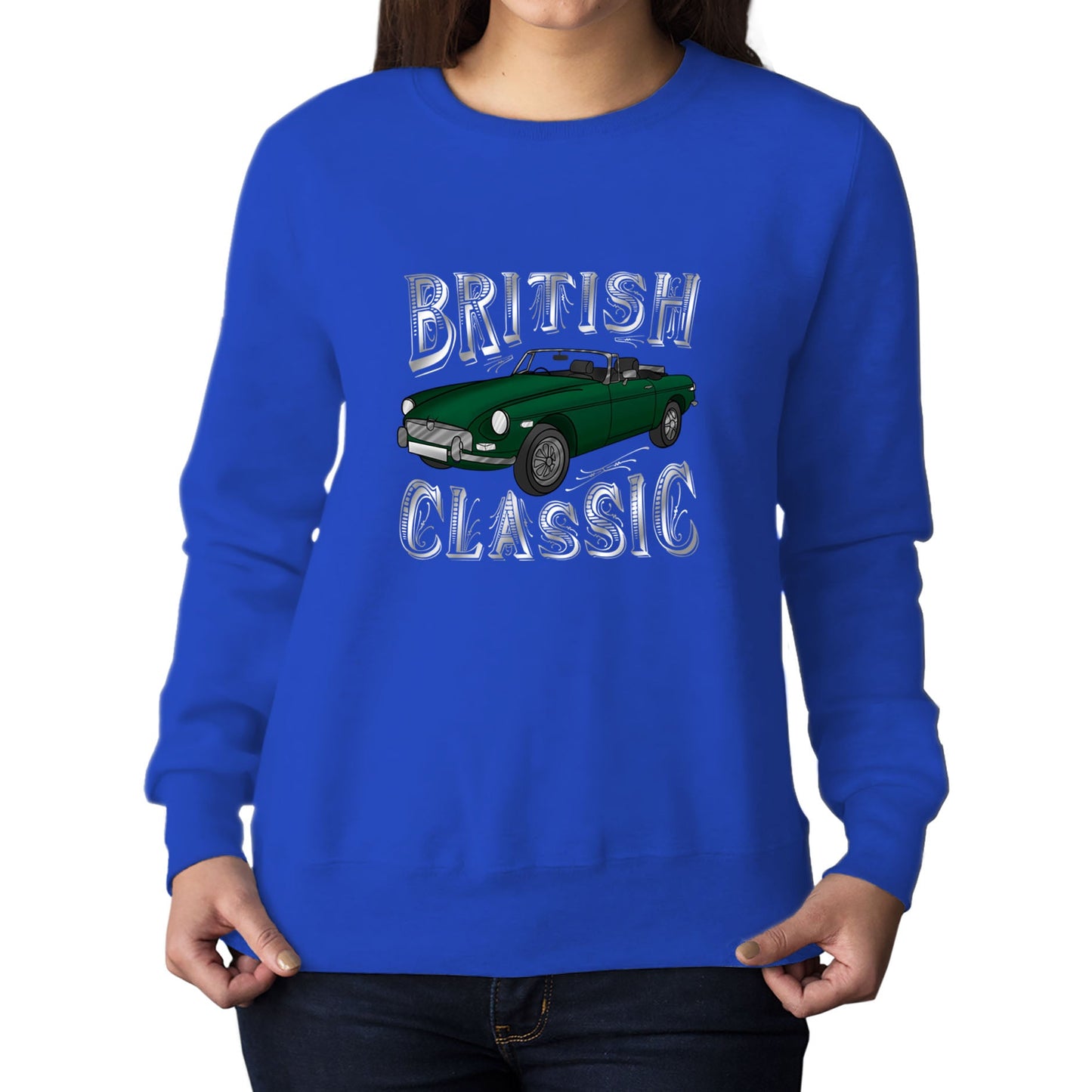 British Classic Womens Sweatshirt