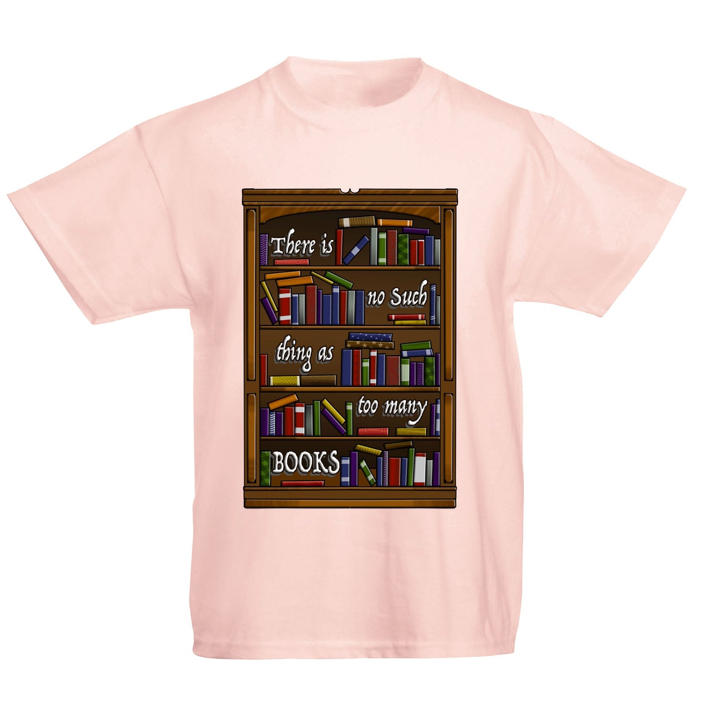 Too Many Books Kids T-shirt