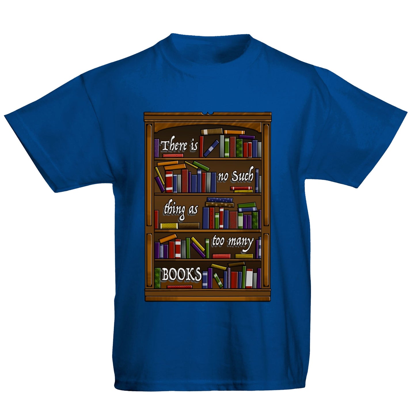 Too Many Books Kids T-shirt