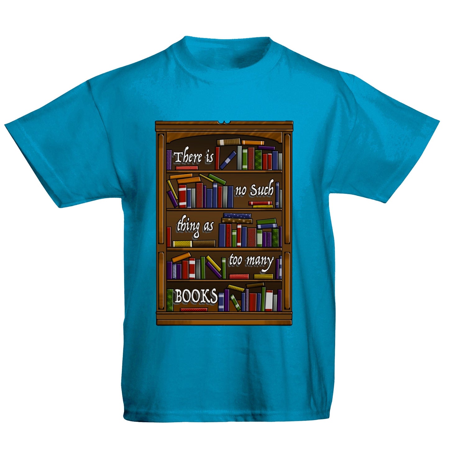 Too Many Books Kids T-shirt