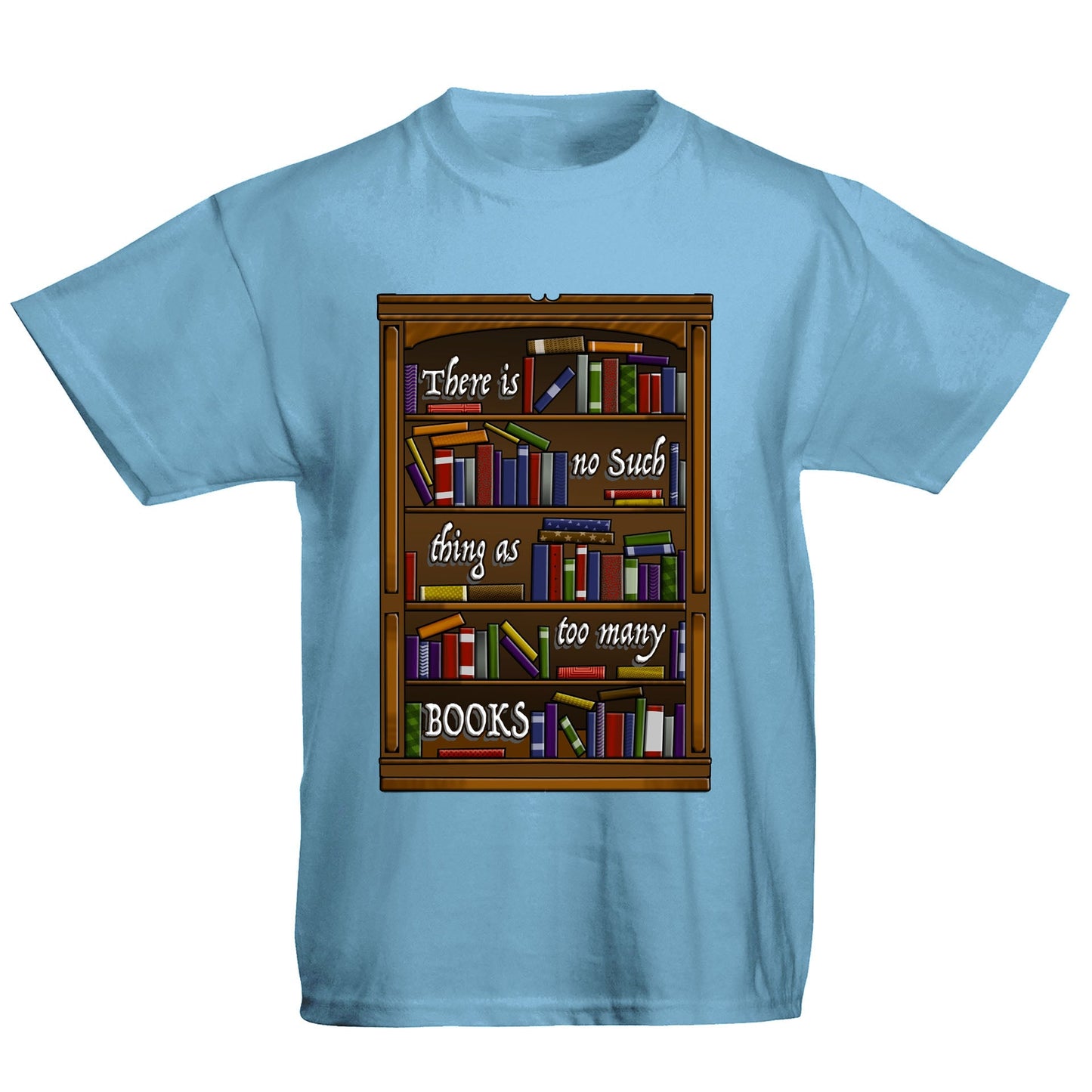 Too Many Books Kids T-shirt