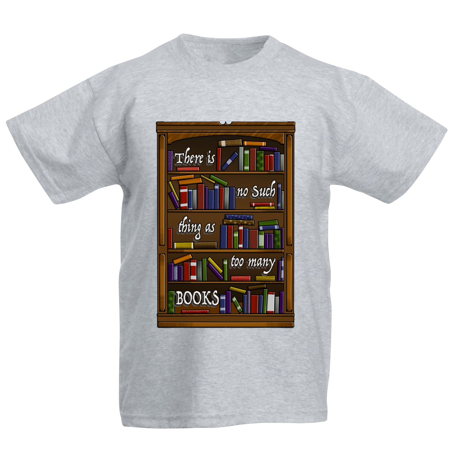 Too Many Books Kids T-shirt