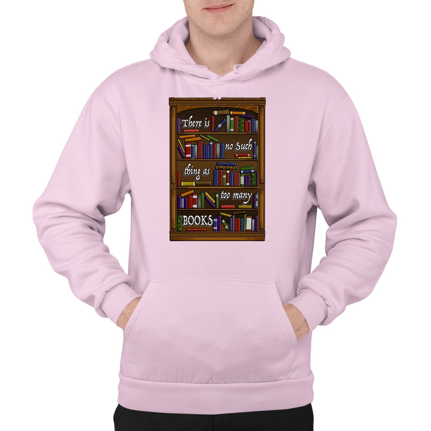 Too Many Books Mens Pullover Hoodie