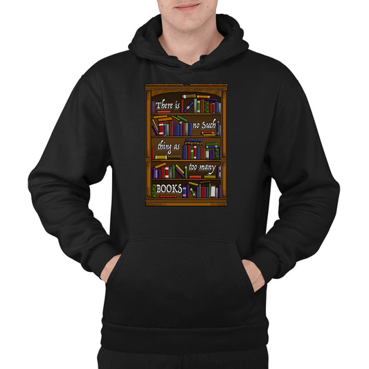 Too Many Books Mens Pullover Hoodie