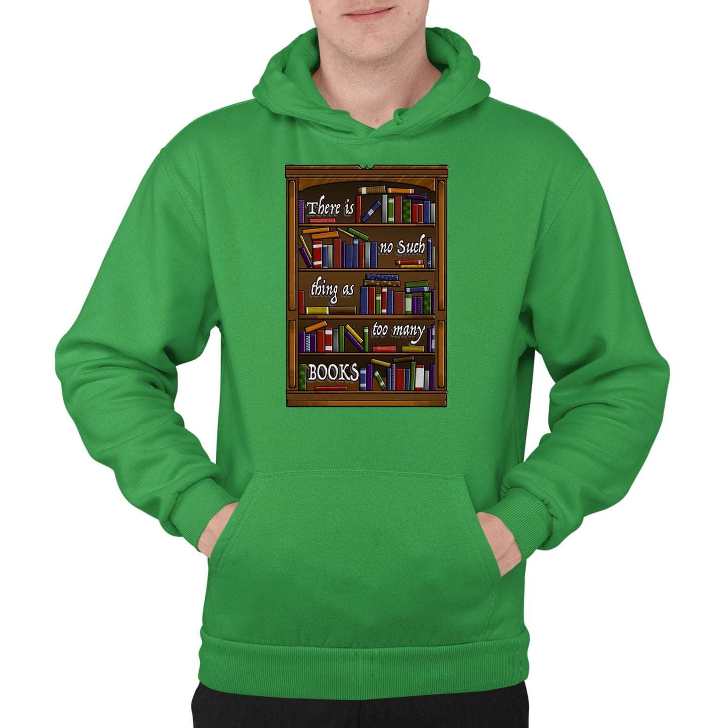 Too Many Books Mens Pullover Hoodie