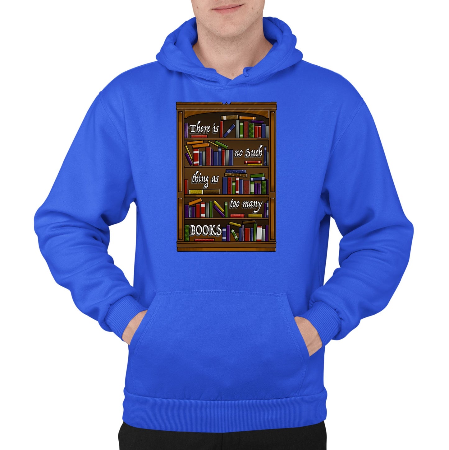 Too Many Books Mens Pullover Hoodie