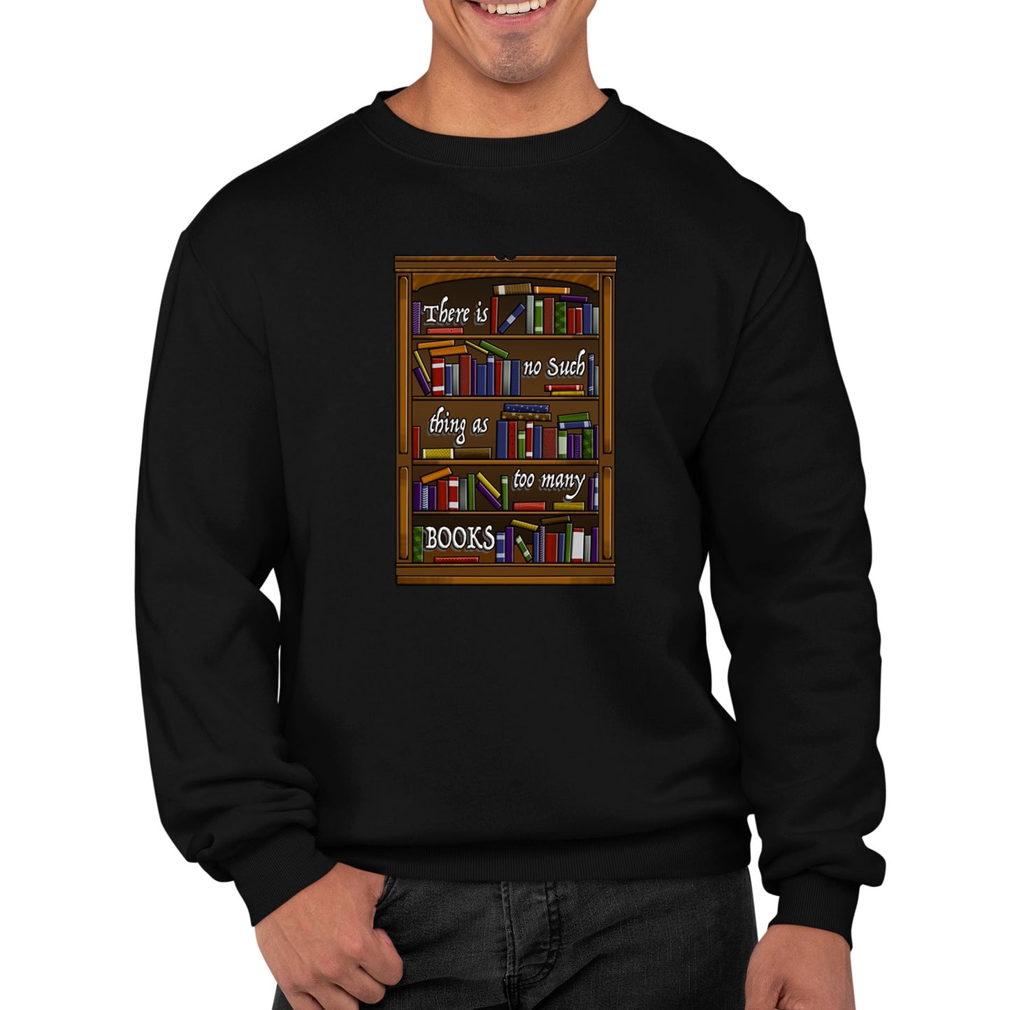 Too Many Books Mens Sweatshirt