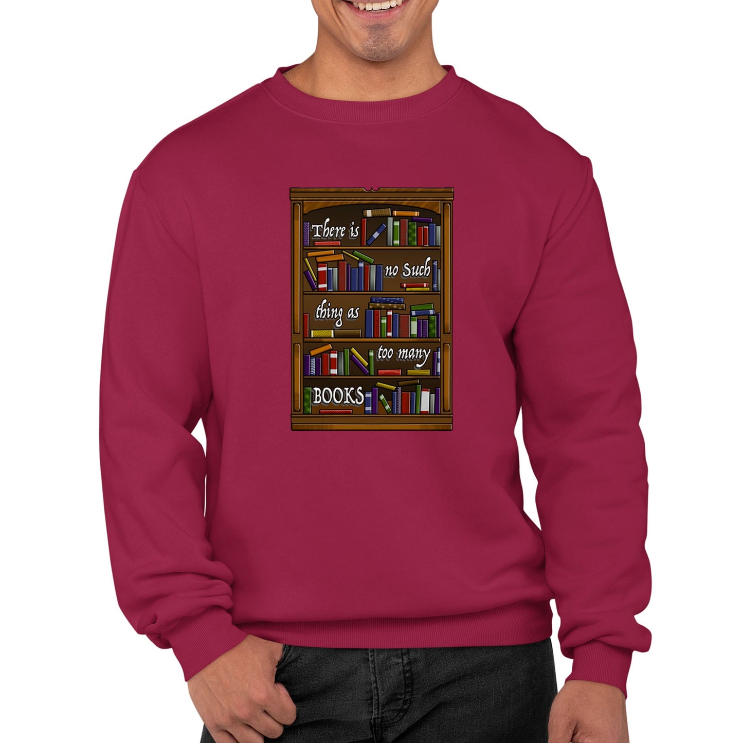 Too Many Books Mens Sweatshirt