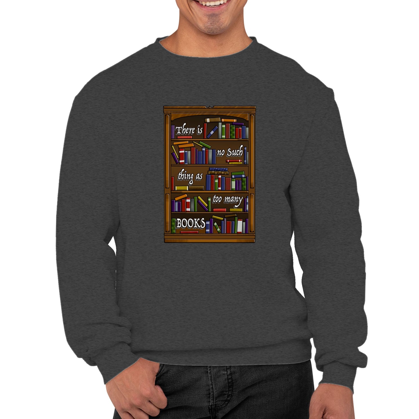 Too Many Books Mens Sweatshirt