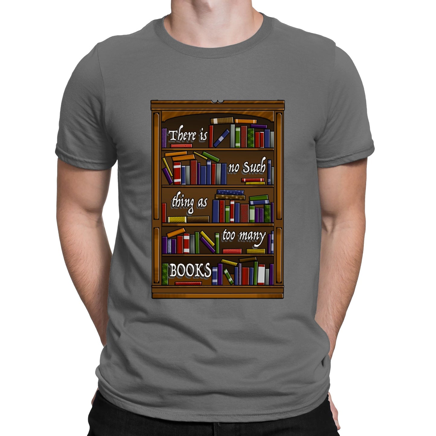 Too Many Books Mens T-shirt