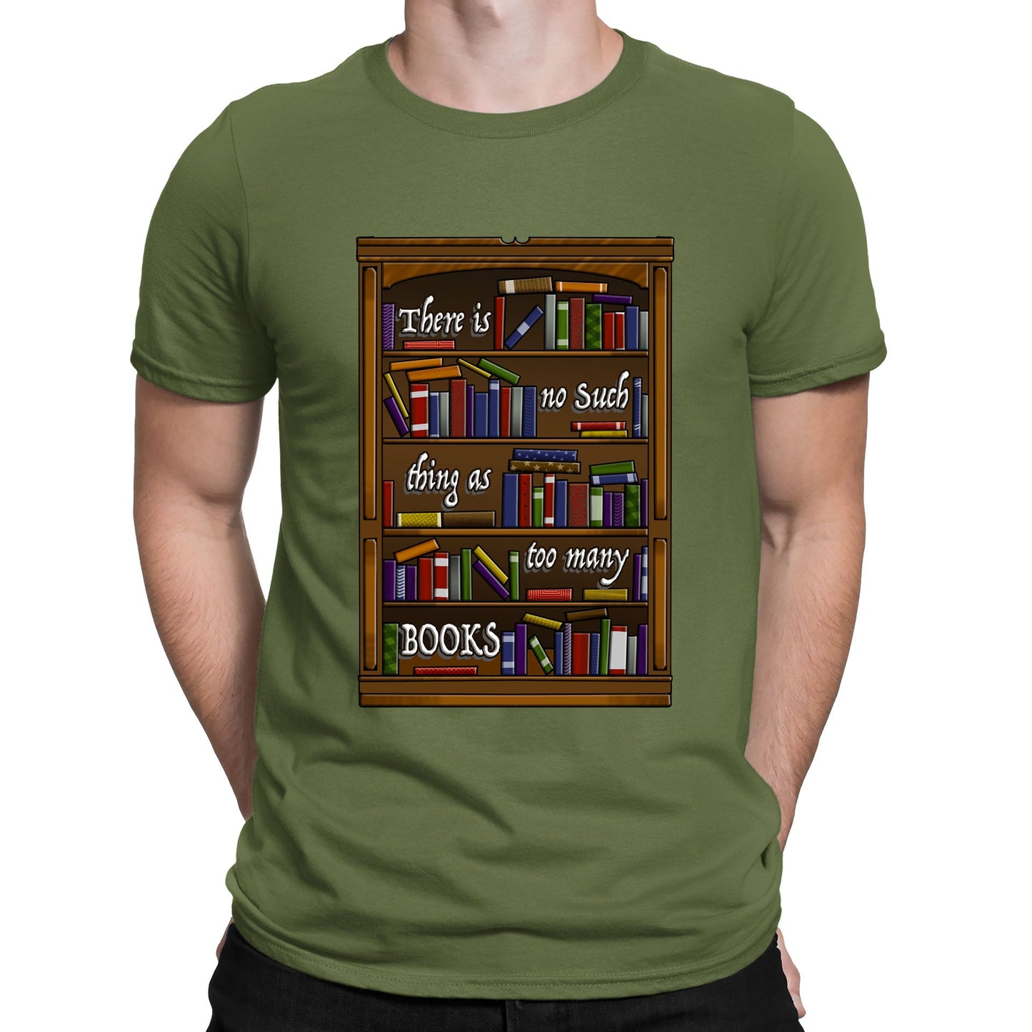 Too Many Books Mens T-shirt