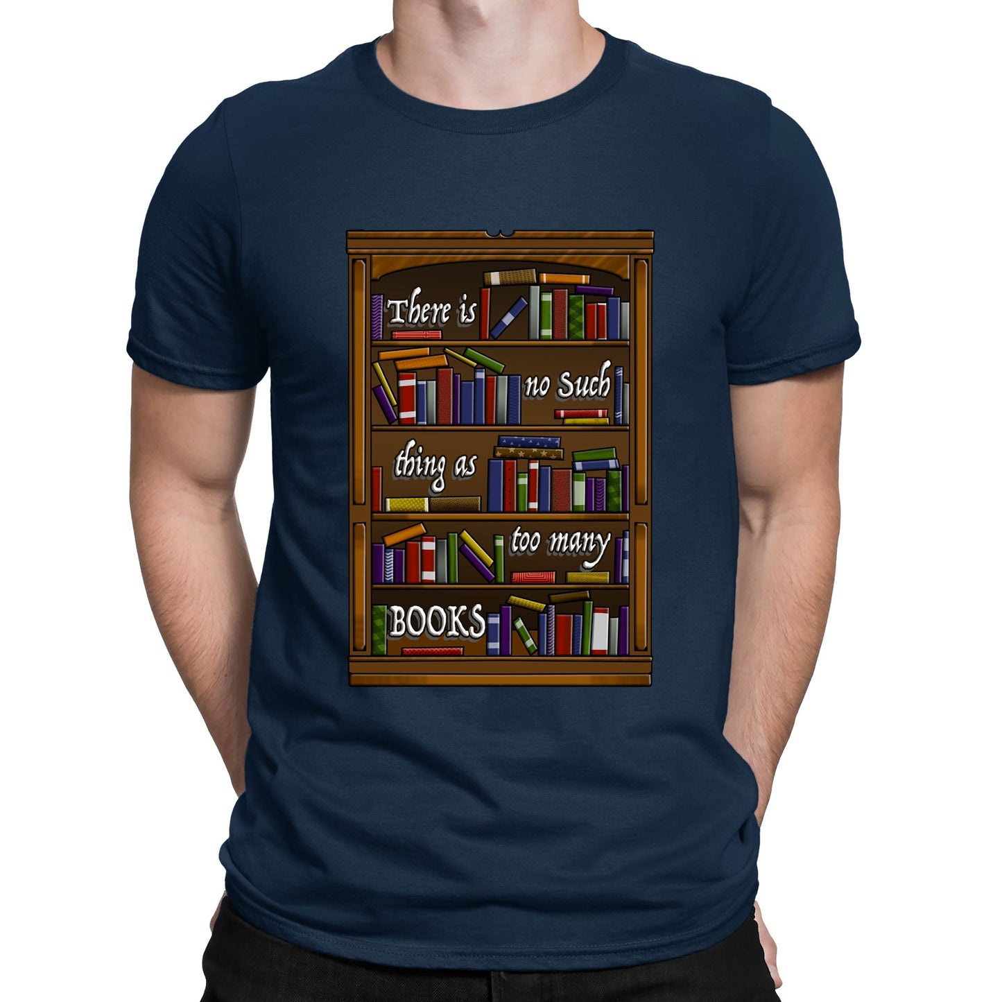 Too Many Books Mens T-shirt