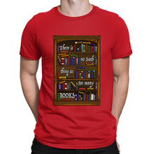 Load image into Gallery viewer, Too Many Books Mens T-shirt
