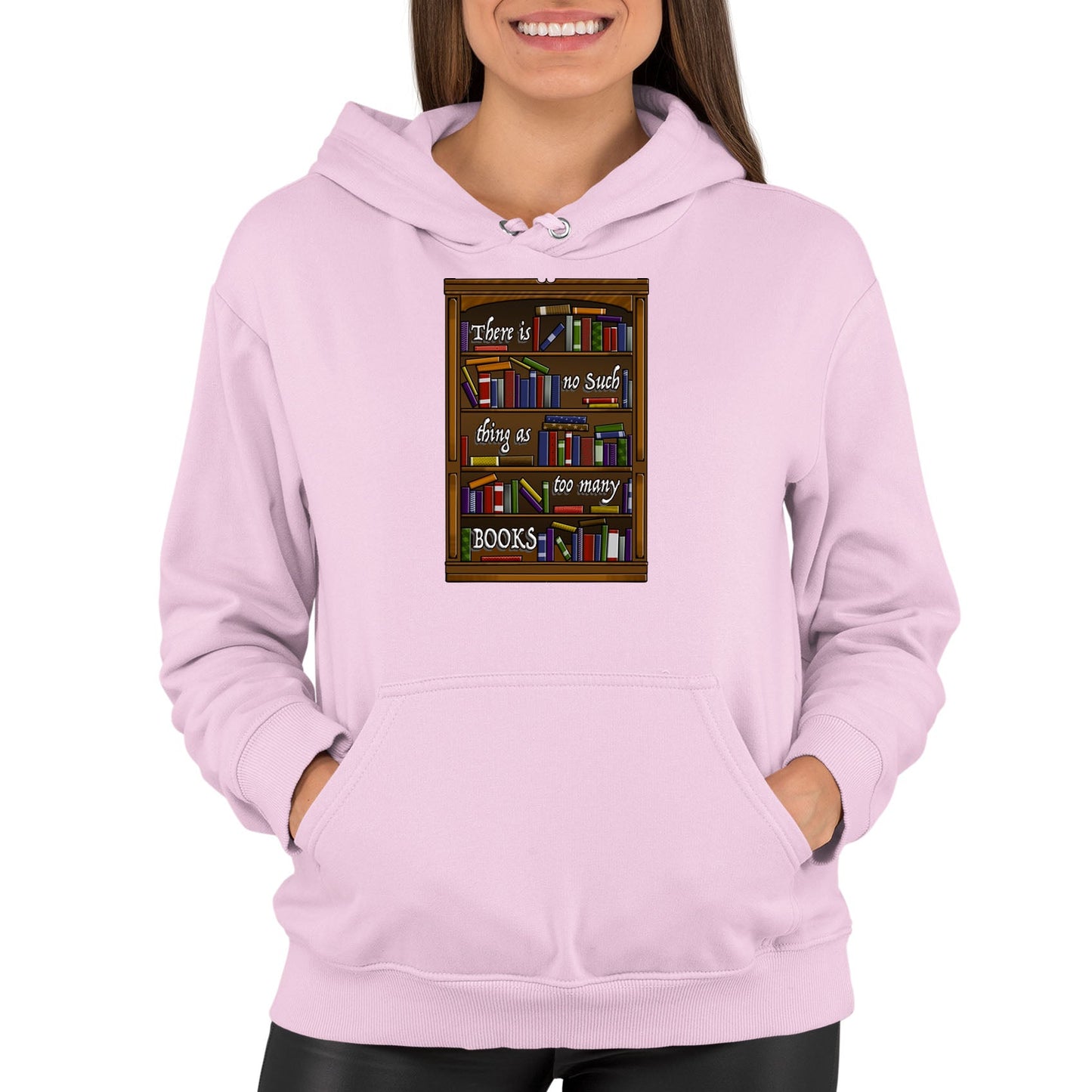 Too Many Books Womens Pullover Hoodie