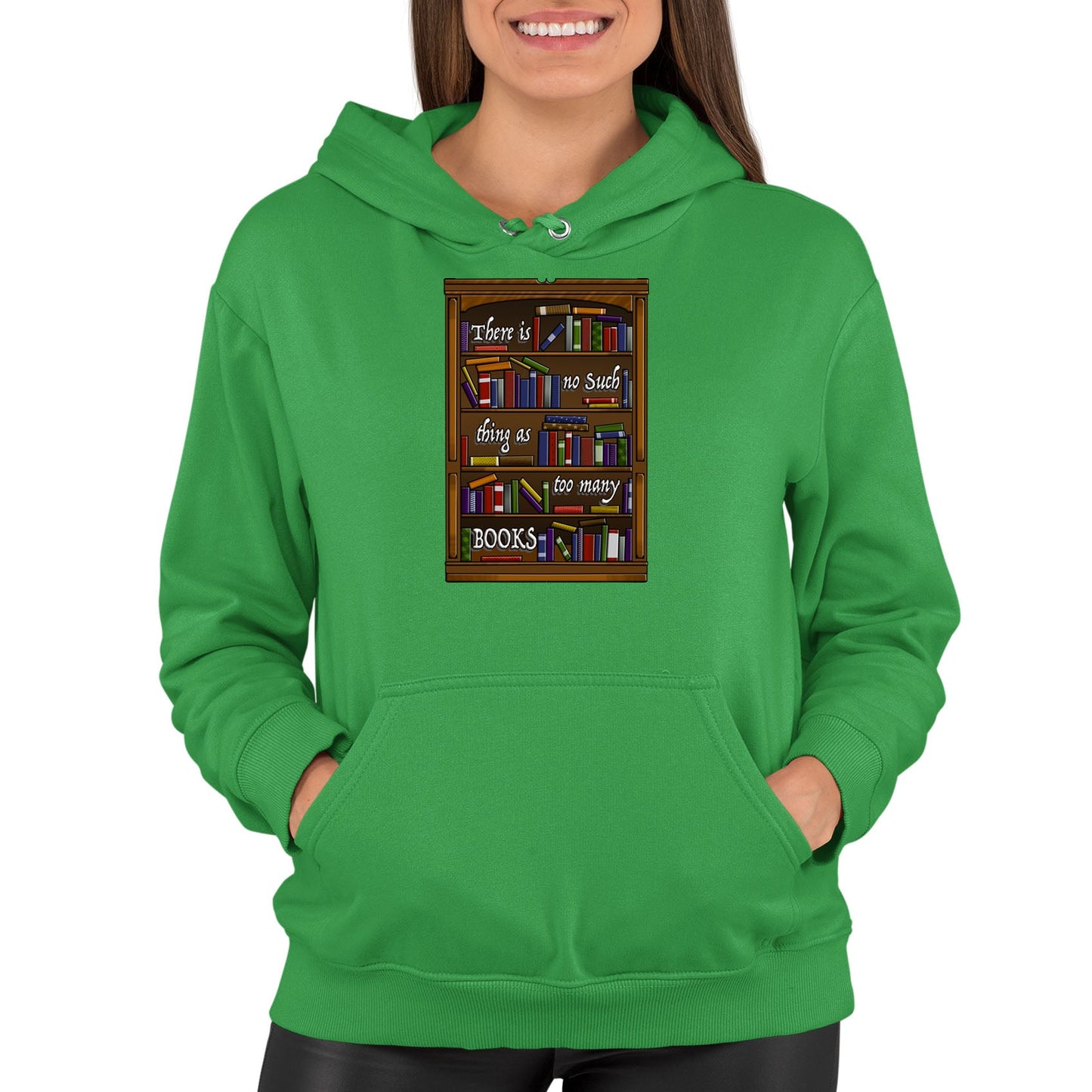 Too Many Books Womens Pullover Hoodie