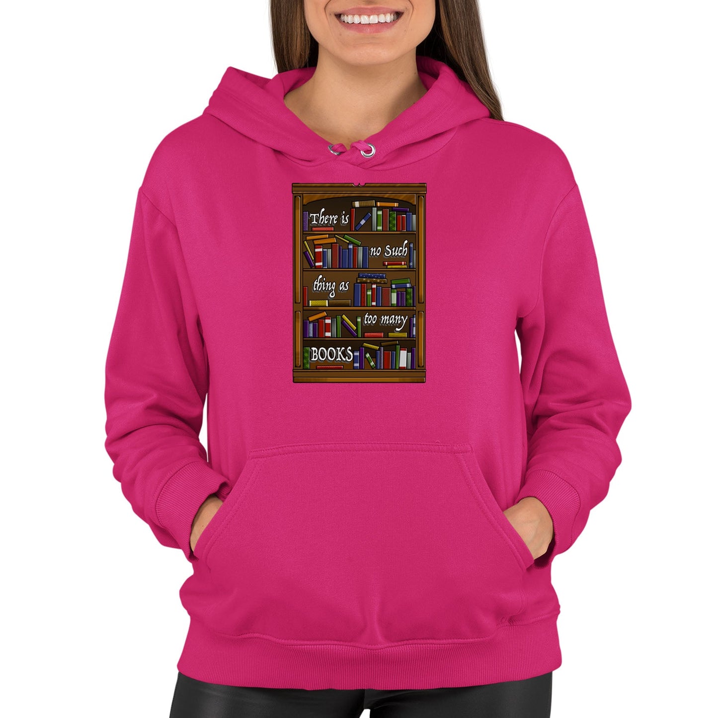 Too Many Books Womens Pullover Hoodie