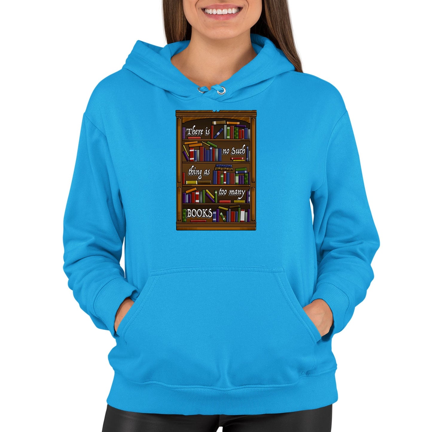 Too Many Books Womens Pullover Hoodie