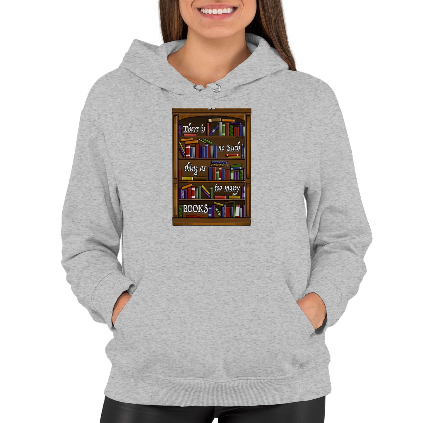 Too Many Books Womens Pullover Hoodie