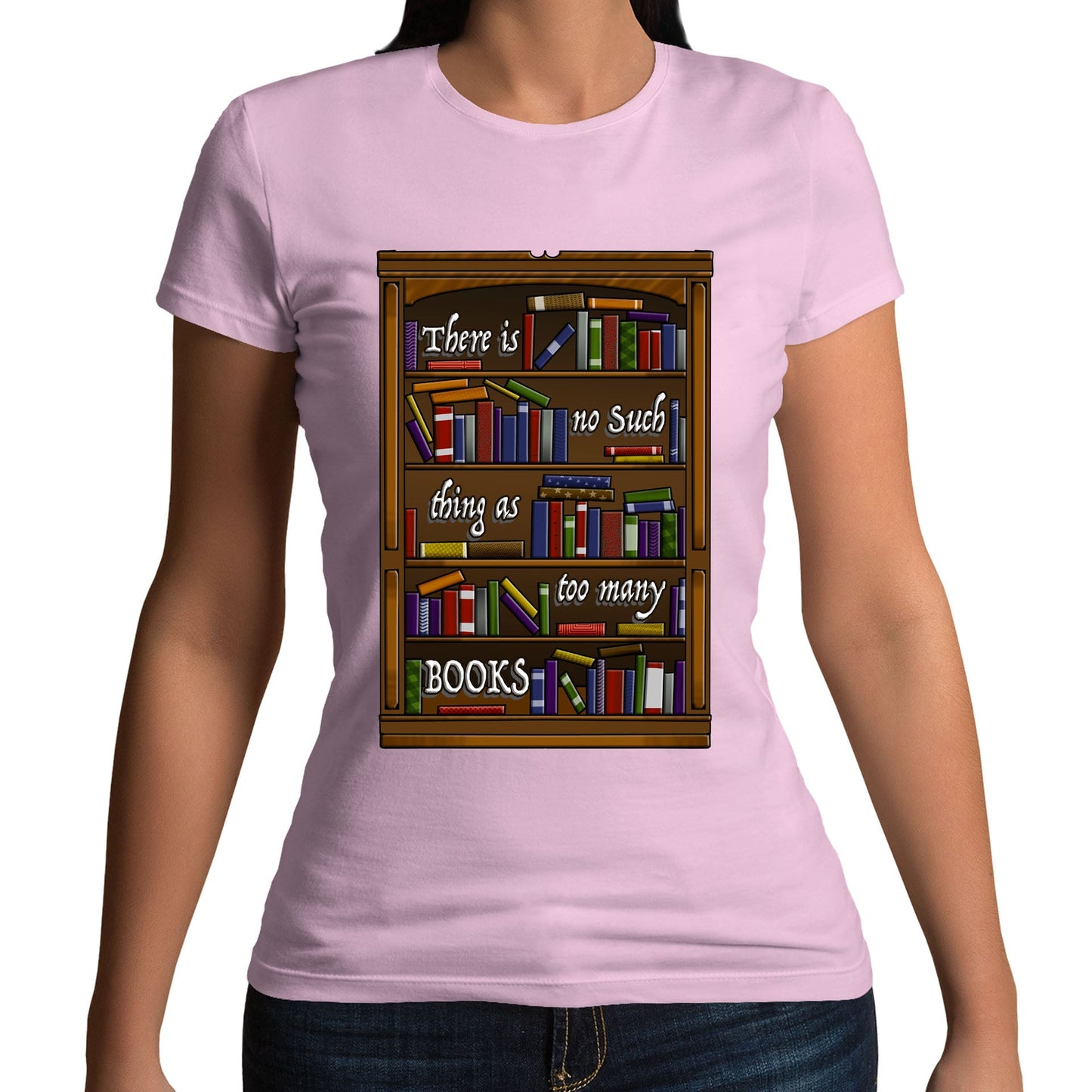 Too Many Books Womens T-shirt