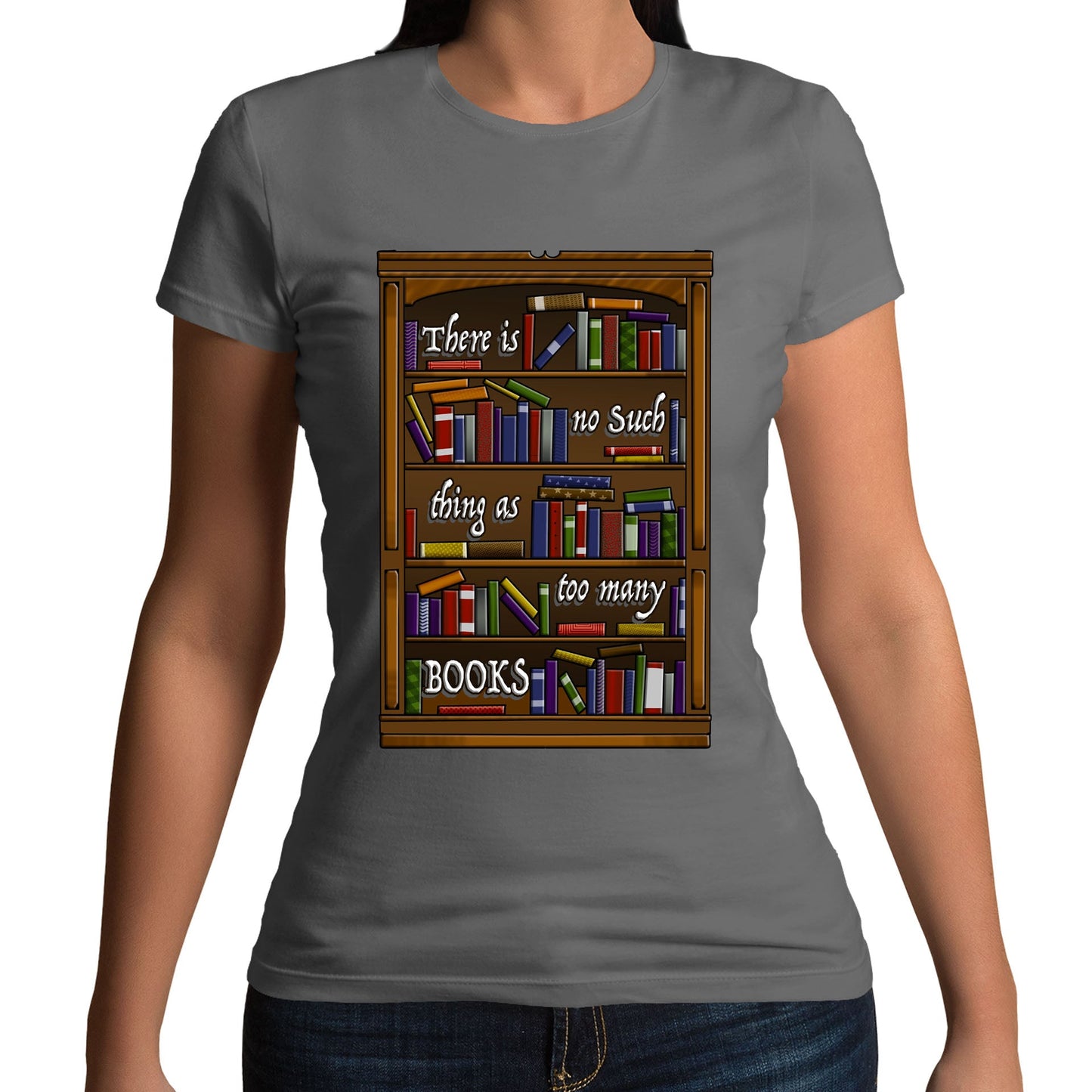 Too Many Books Womens T-shirt