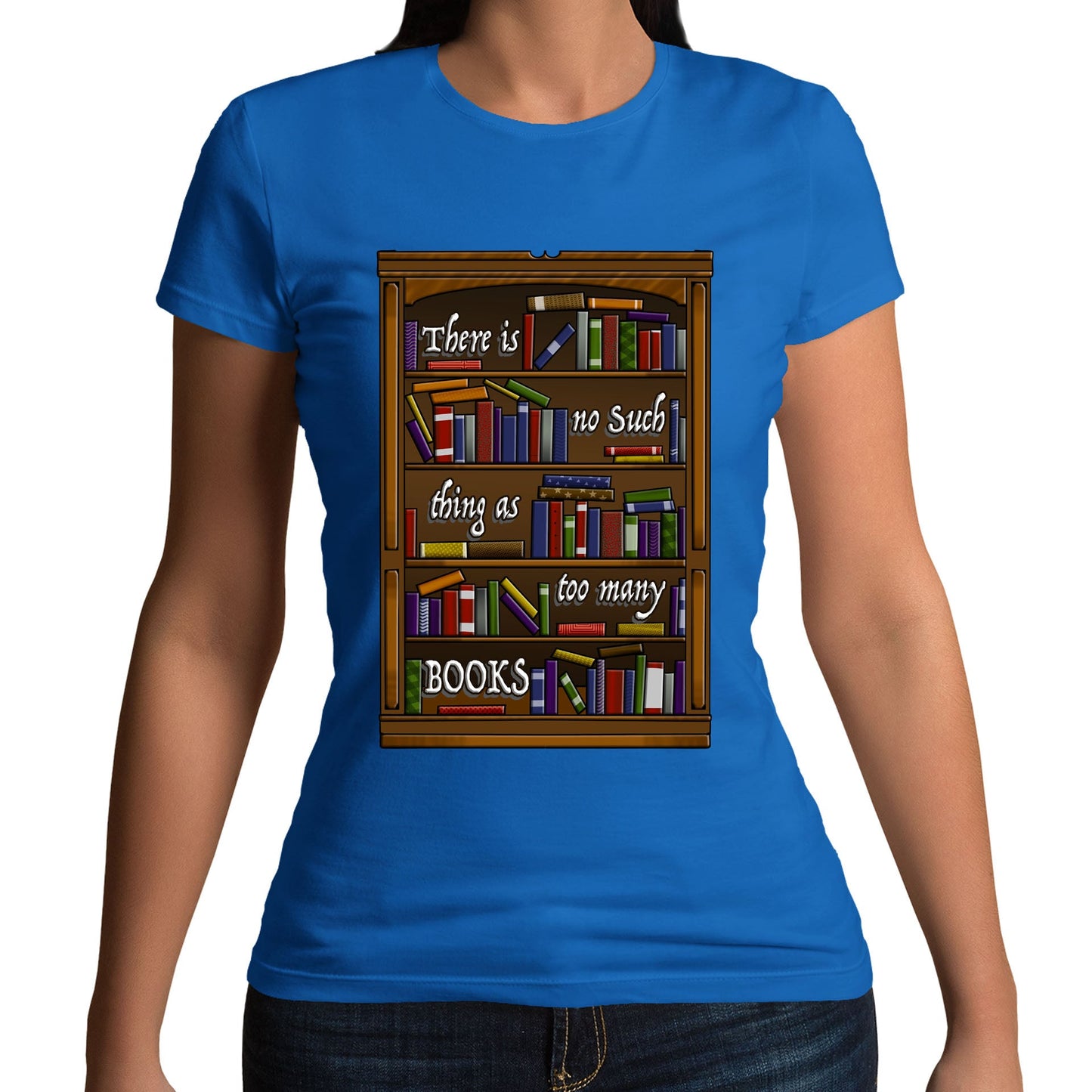 Too Many Books Womens T-shirt