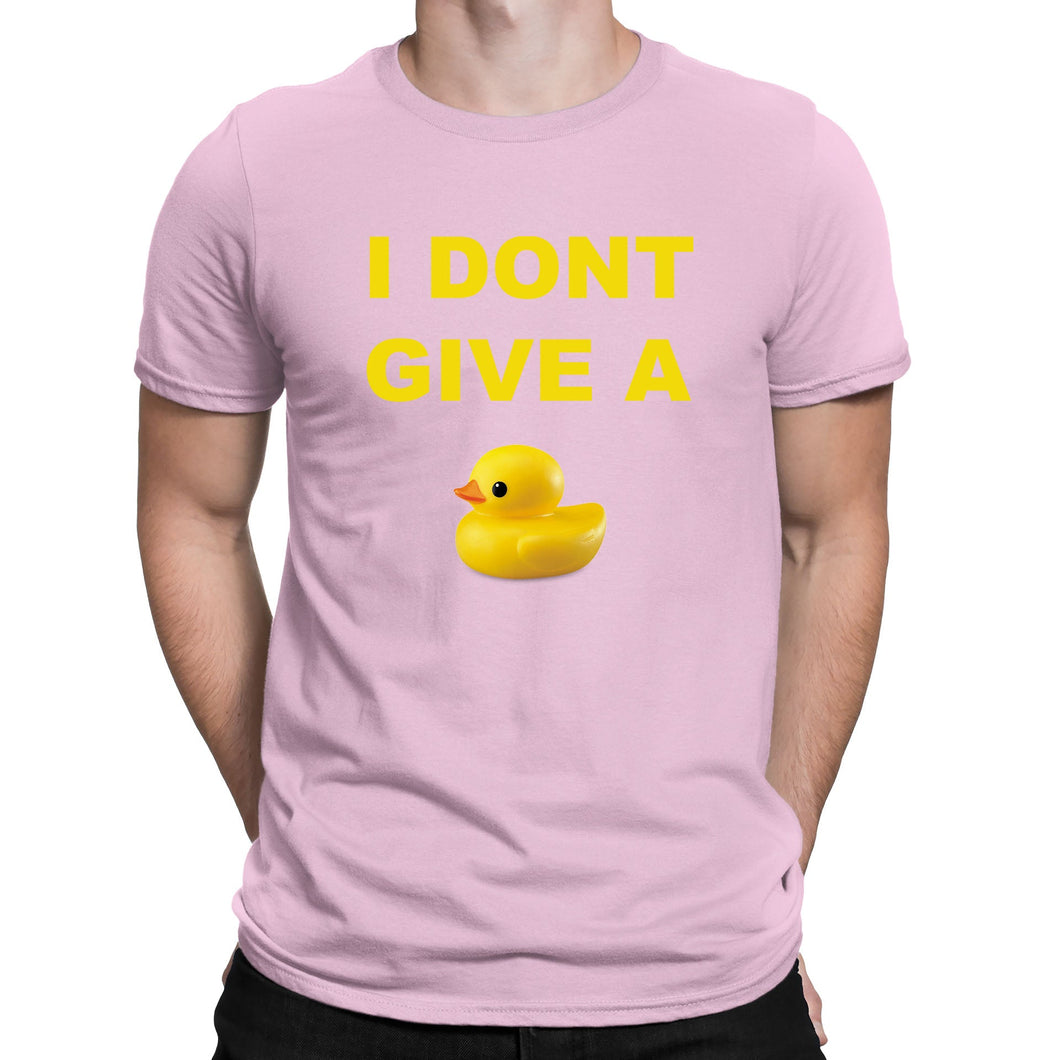 I Dont Give A Duck Mens T-shirt