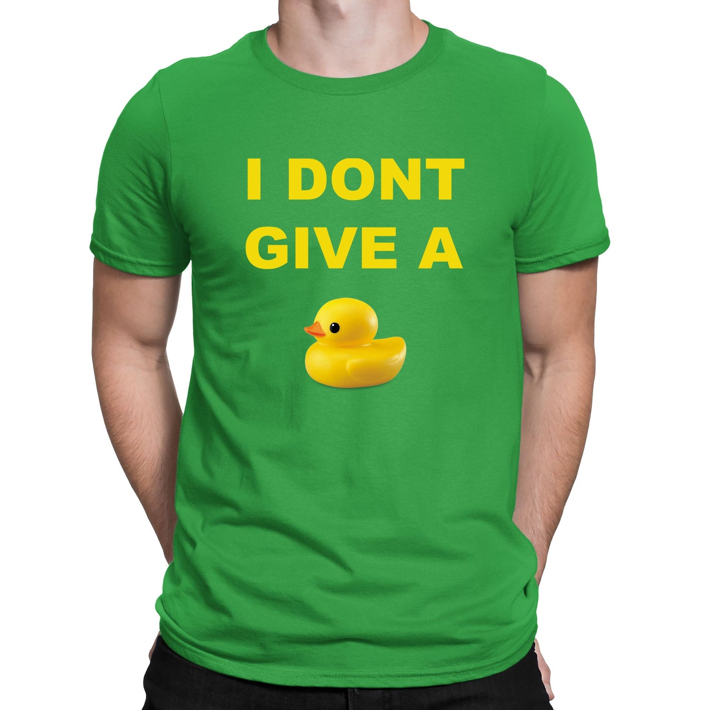 I Dont Give A Duck Mens T-shirt