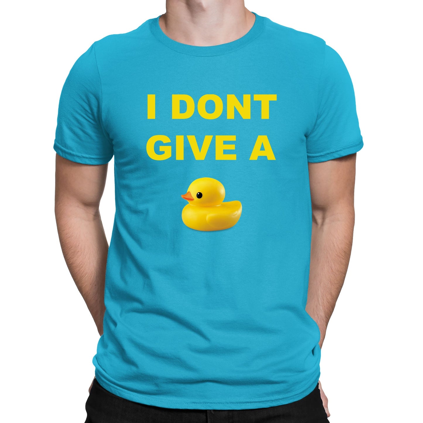 I Dont Give A Duck Mens T-shirt